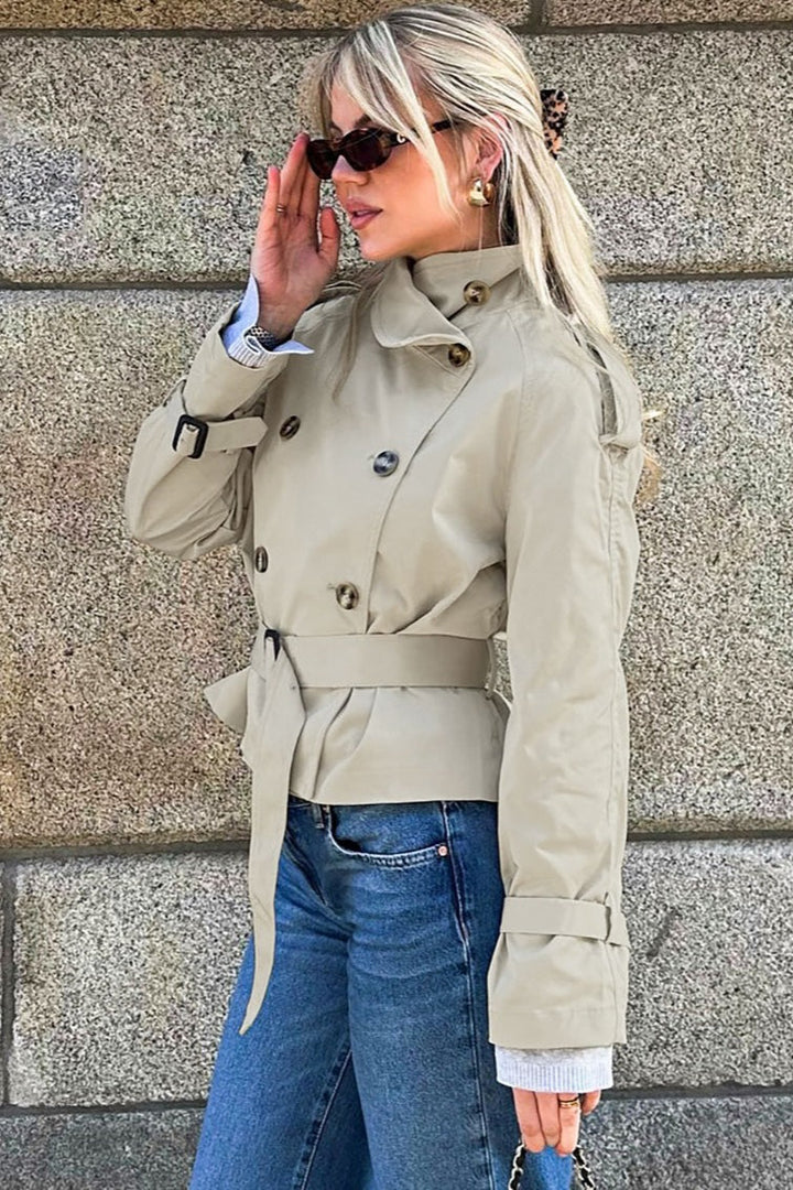 Lune London | Collar-Belt-Short Jacket
