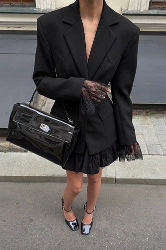 Lune London | Lace Panel Blazer Jacket