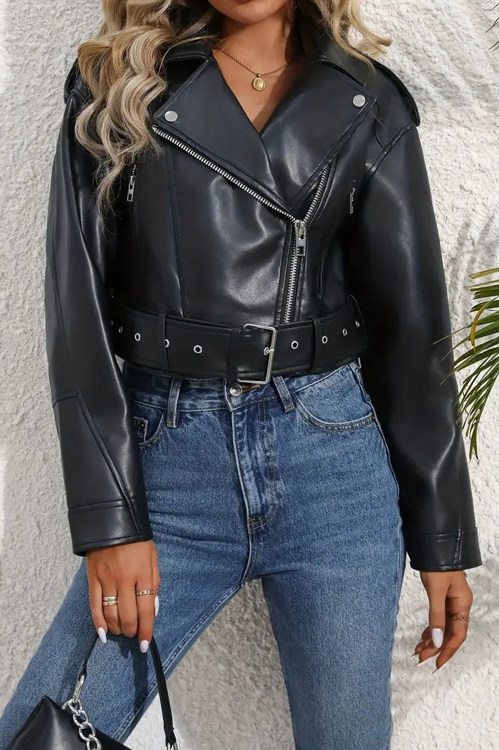 Lune London | Short Leather Jacket