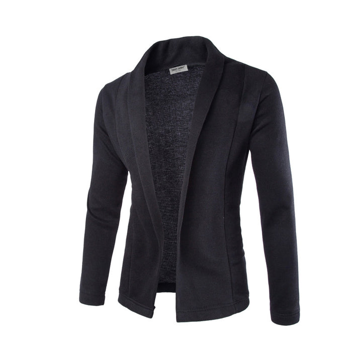 Ladies elegant cardigan with modern cut and large lapels Lune London