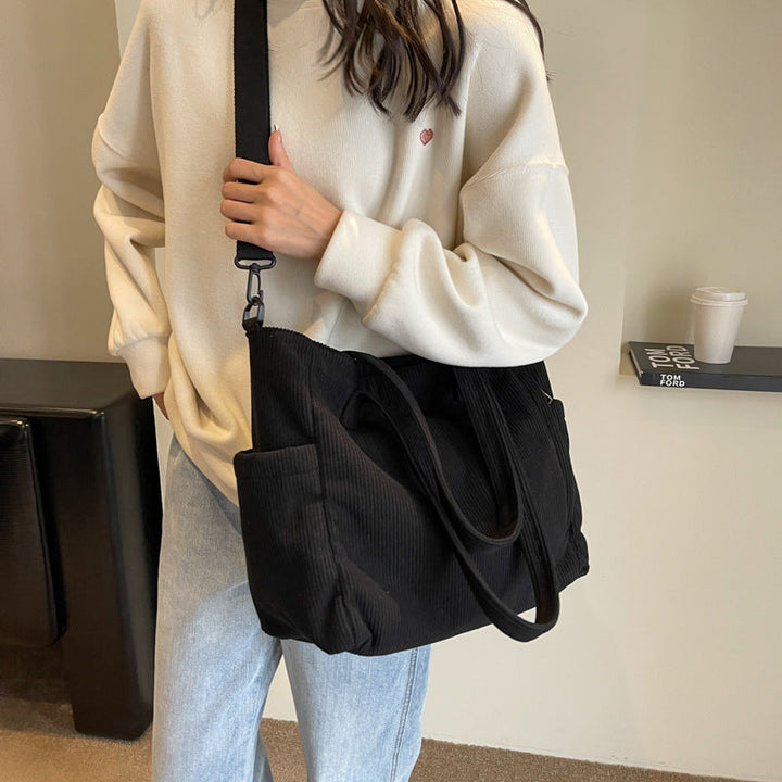 Lune London | Student Tote Cord Bag