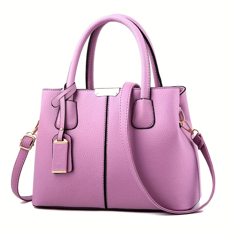 Lune London | Chic All Season Spacious Pu Handbag for Women