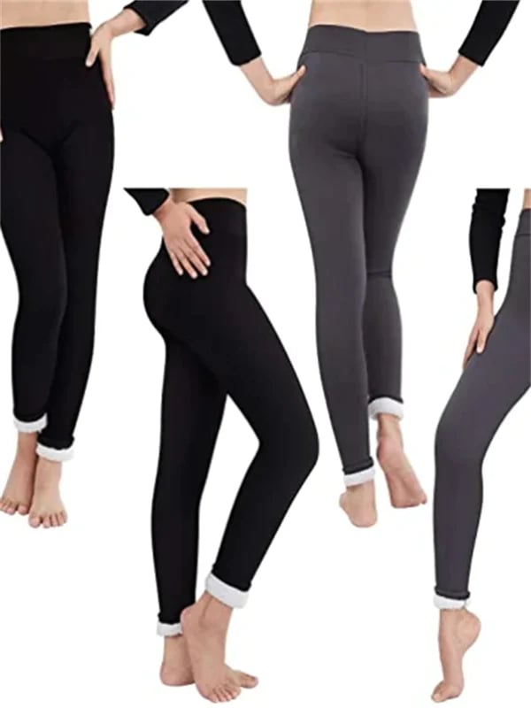 Lune London | Women's winter fleece pants - Warm shaping effect leggings