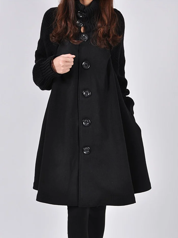 Lune London | Long coat in plus size