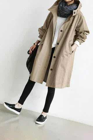 Lune London | Oversized Hoodie Windbreaker Rain Jacket