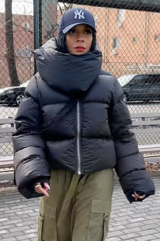 Lune London | Snapshot Neck Warmer Puffer Jacket