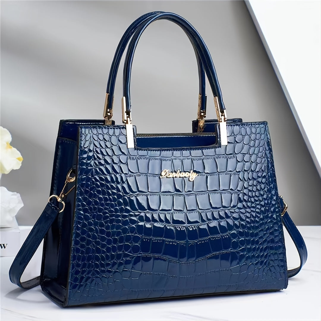 Lune London | Handbag Made Of Shiny Crocodile
