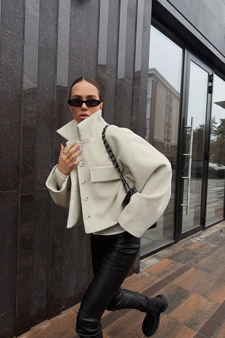Lune London | Wool Blend Loose Jacket