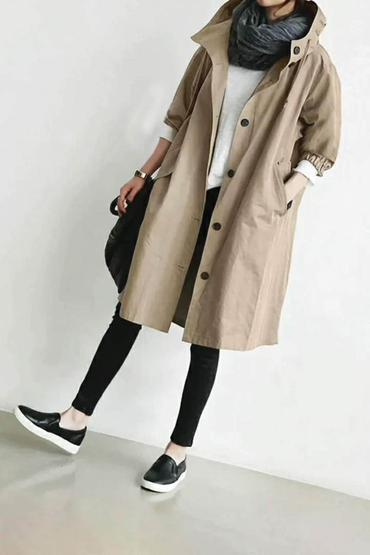 Lune London | Hooded Trench Coat