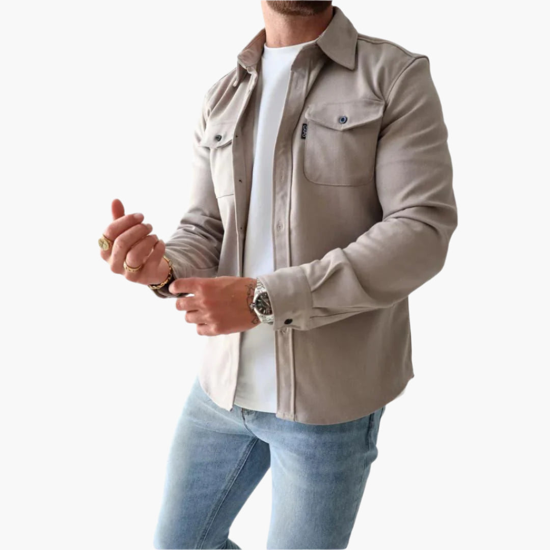 Lune London | Overshirt Jacket - Modern Button-up Shirt for Leisure and Business