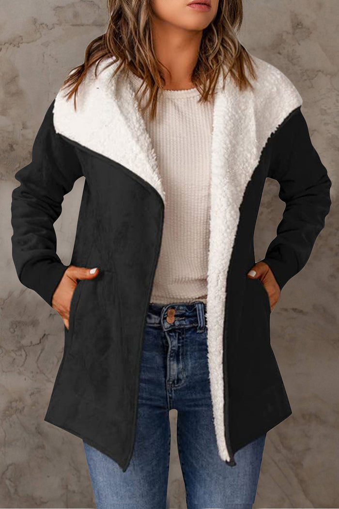 Lune London | Elegant long sleeve down jacket with fitted cut