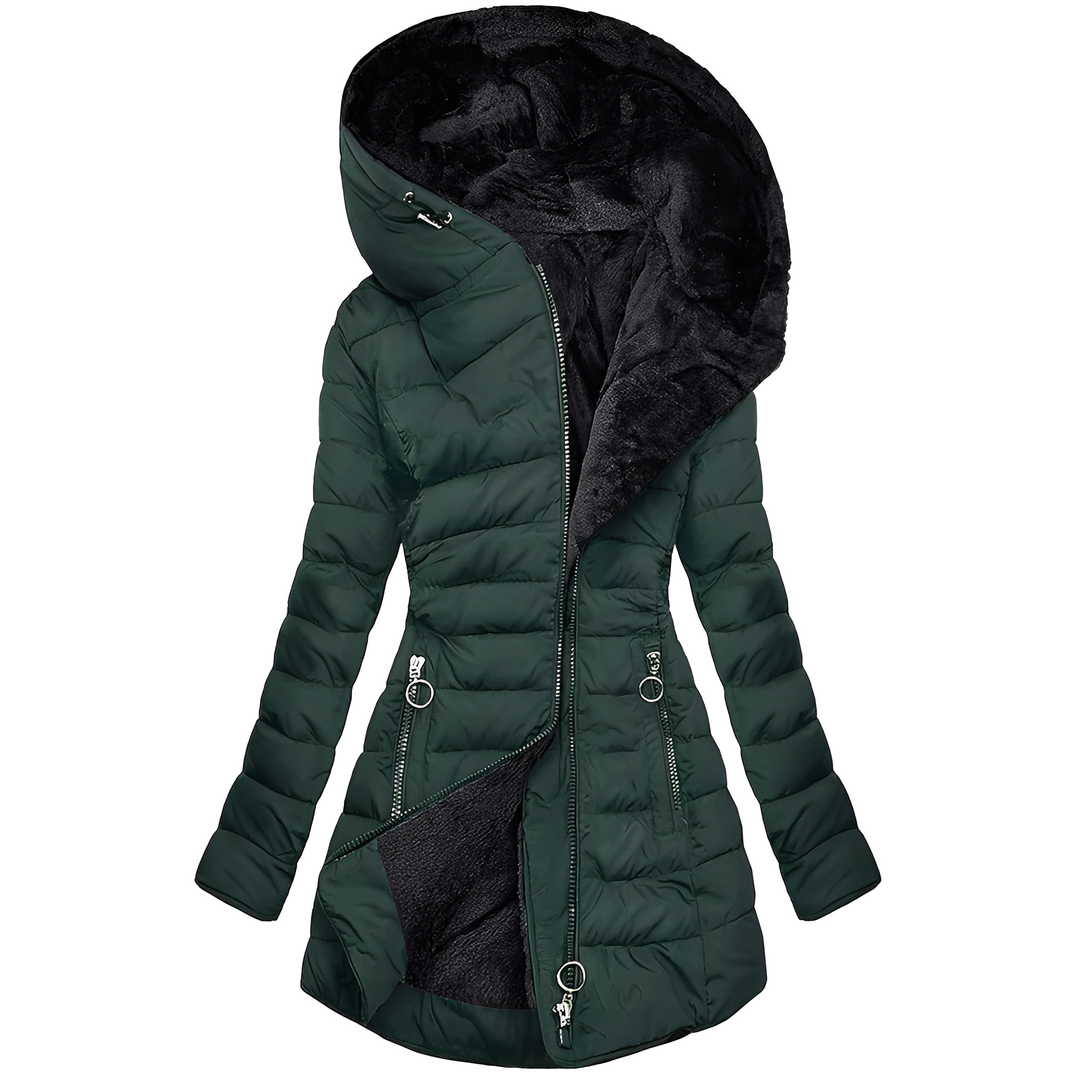 Lune London | Modern Winter Jacket with Hood for Women
