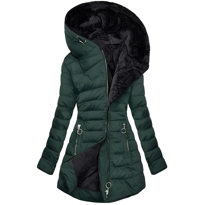 Lune London | Modern Winter Jacket with Hood for Women
