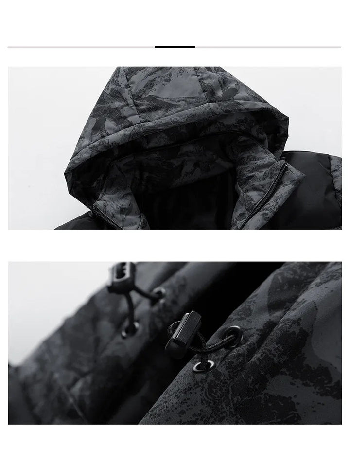 Chic Und Stil | Men's Down Jacket with Hood