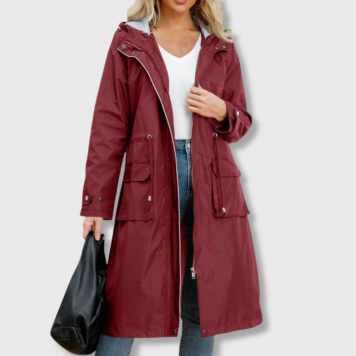 Lune London | Long everyday jacket with hood