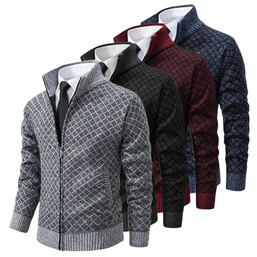 Lune London | Professional Look Knitted Jacket - Casual Style and Elegant Office