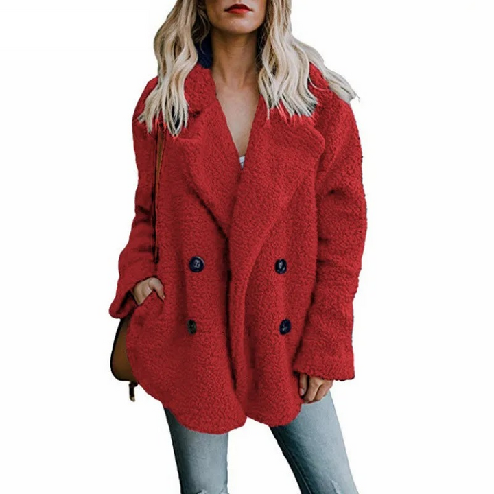 Lune London | Manteau en peluche pour femmes