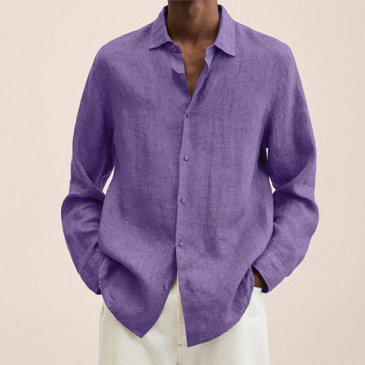 Lune London | Linen shirt for men Long