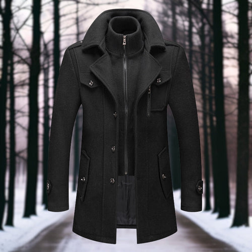 Lune London | High-Quality Wool Coat for Business Travelers