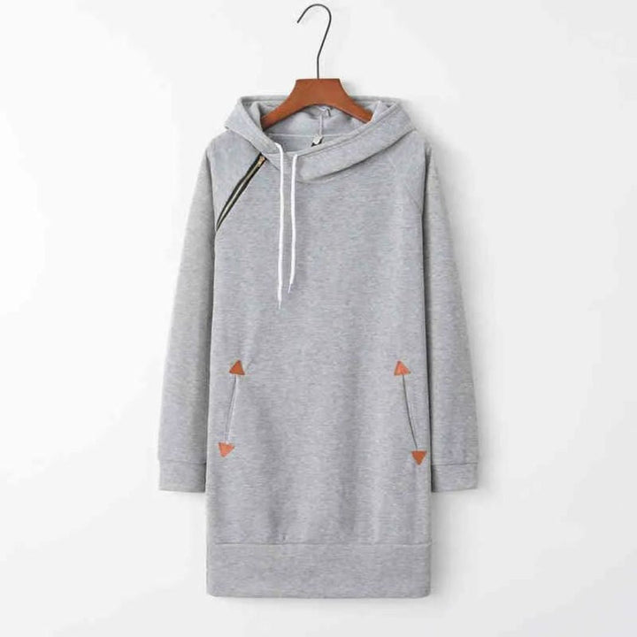 Lune London | Casual hoodie sweatshirt dress with pockets