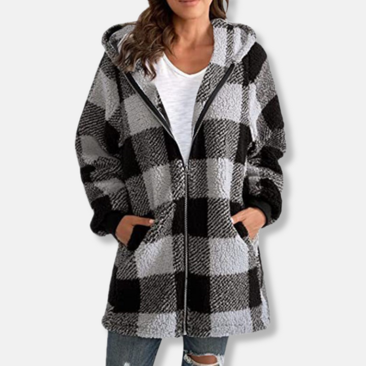 Lune London | Hoodie - Oversized Fit - Soft Knit Material - Zipper - Longer Model - Casual