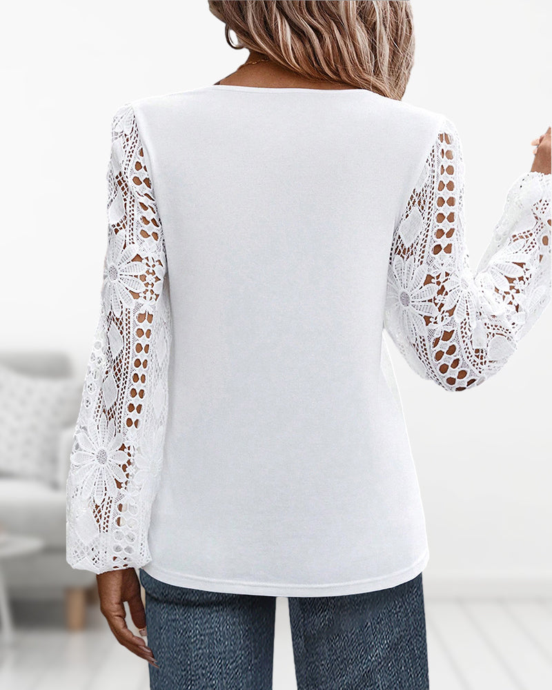 Lune London | Blouse with Lace