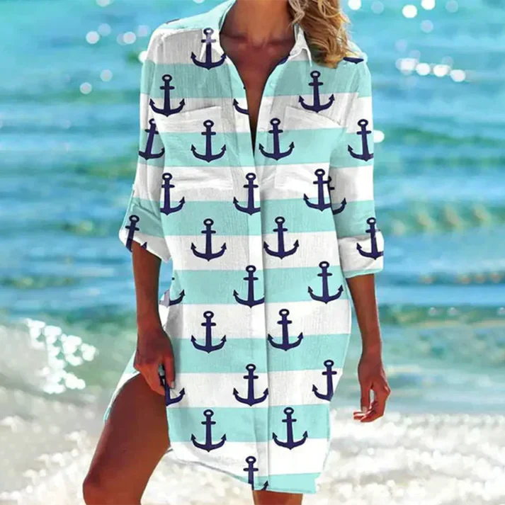 Lune London | Colorful Shirt Dress