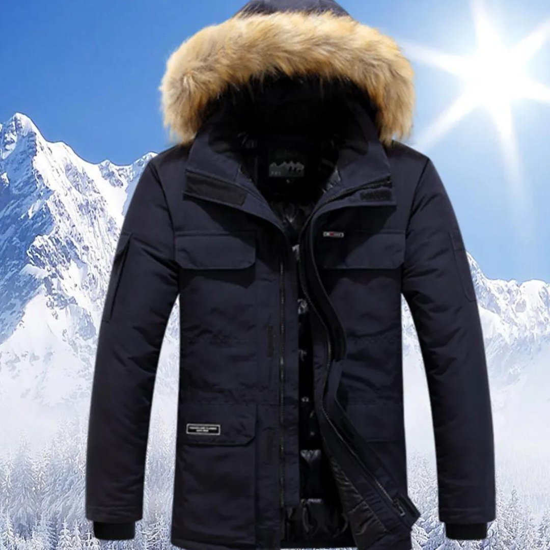 Lune London | Parka Men with Fur Collar