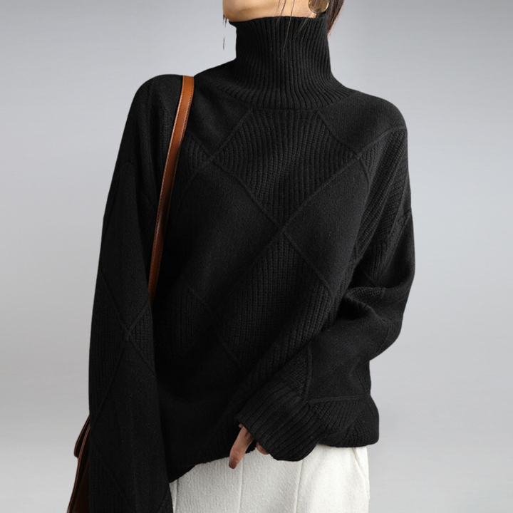 Lune London | Women's Comfortable Roll Neck Sweater