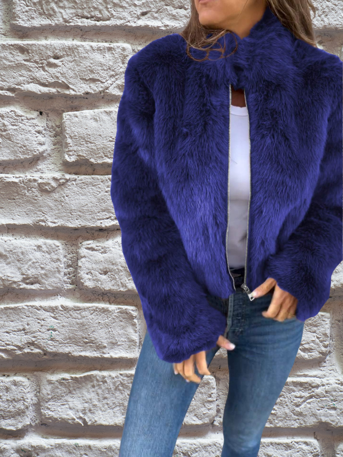 Lune London | Women's Velvet Jacket Soft Plush Fabric