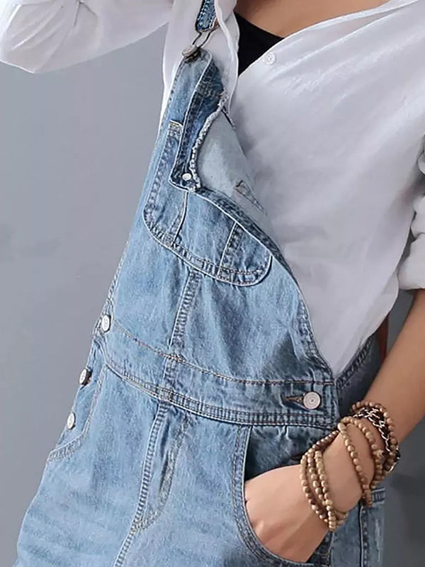 Lune London | Casual Denim Overall Dress