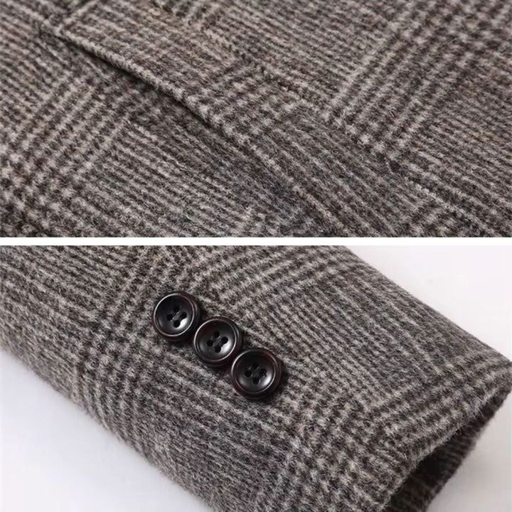 Lune London | Checked Wool Trench Coat