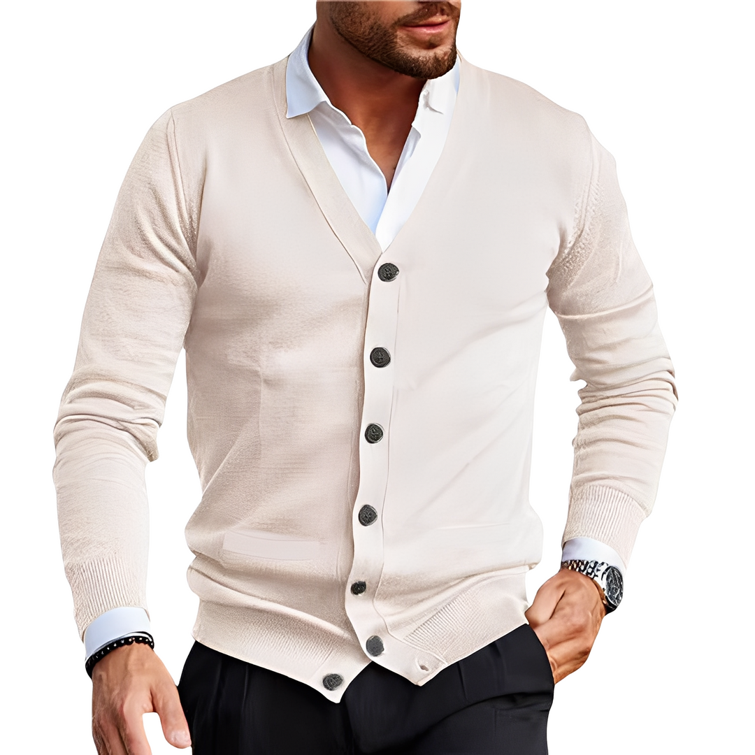 Lune London | Casual Cotton Cardigan with Buttons for Men