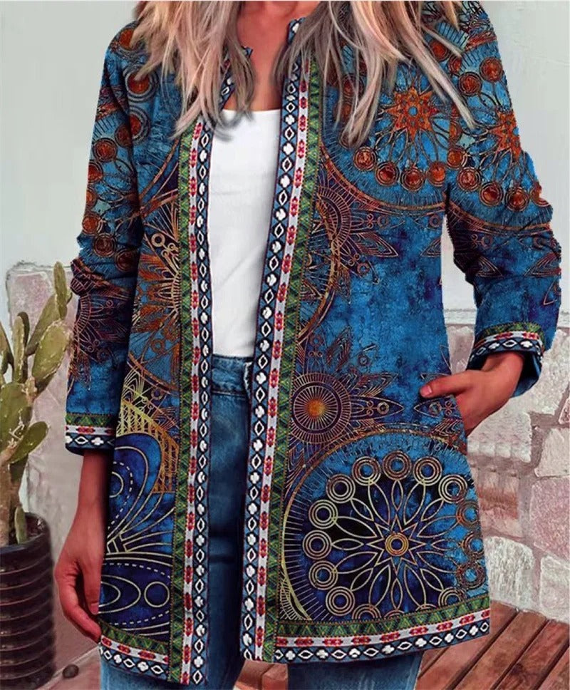 Lune London | Boho jacket with colorful pattern