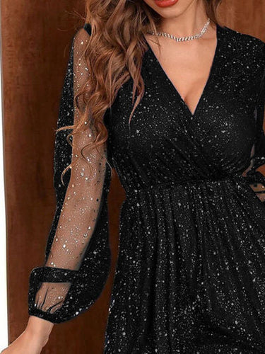 Lune London | Mini dress with balloon sleeves