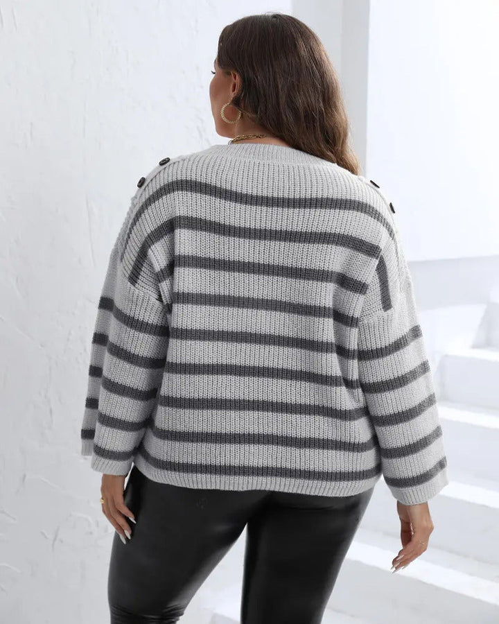 Lune London | Striped droplet sweater