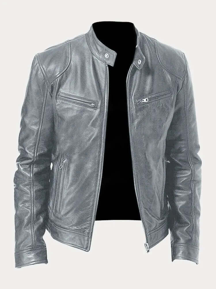 Lune London | Men's Classic Leather Jacket