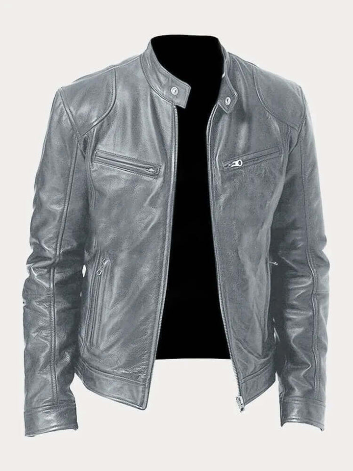 Lune London | Men's Classic Leather Jacket