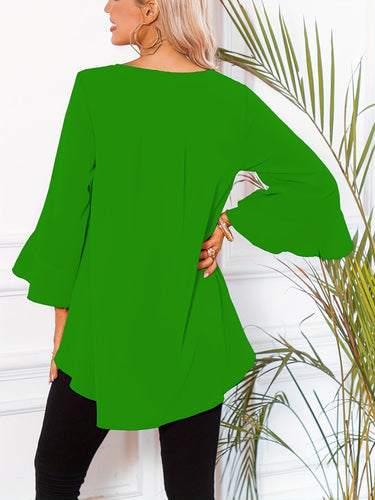 Lune London | Blouse with Round Neckline for Spring