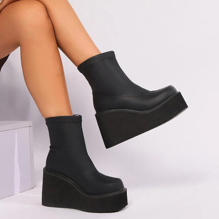 Lune London | Wedge and Platform Ankle Boots