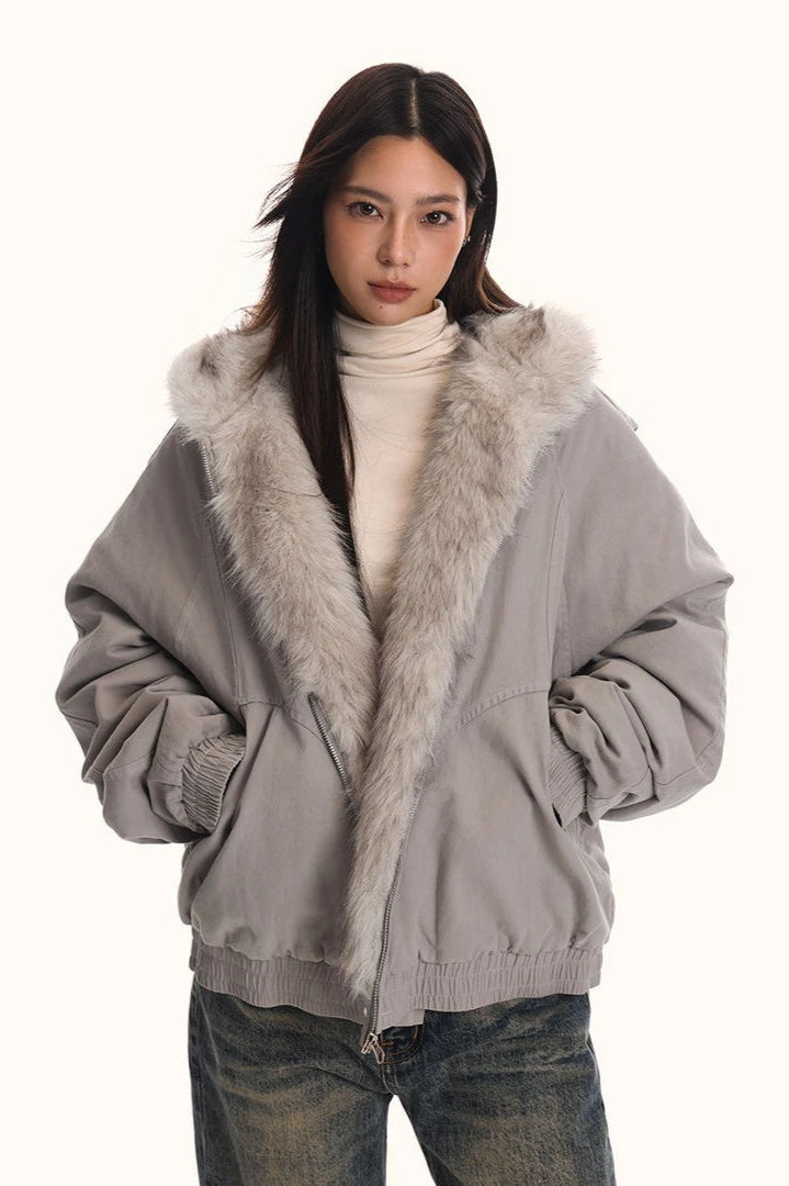 Lune London | Hooded shirt with insulation