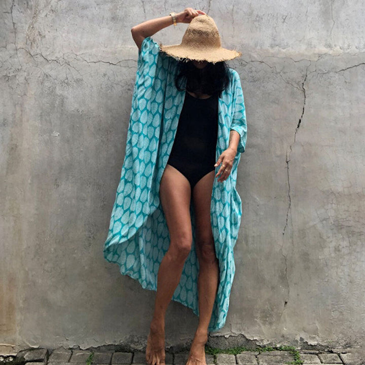 Lune London | Glamorous Sun Protection Resort Beach Dress Cover Up
