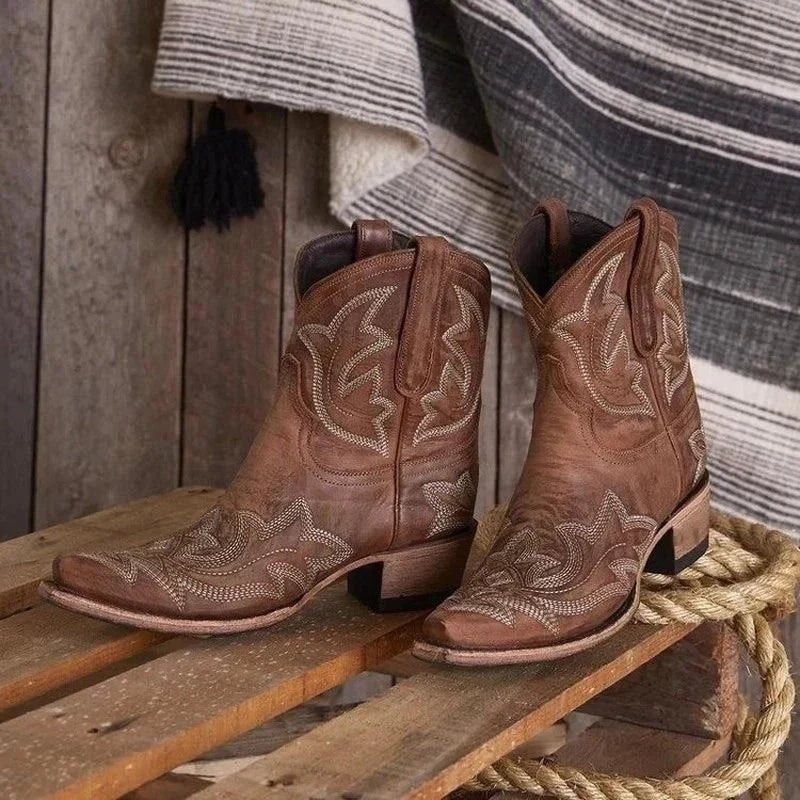 Lune London | Leather Cowboy Boots Laurice