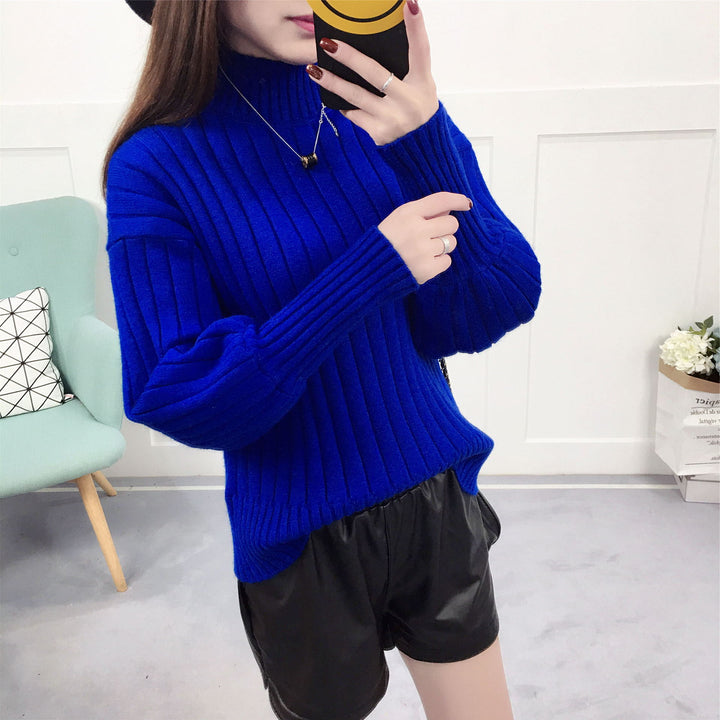 Sweaters and knits for women with a high collar and relaxed fit Lune London