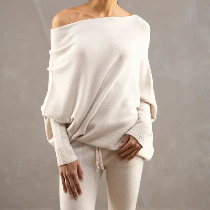 Lune London | Asymmetrically Draped Sweater