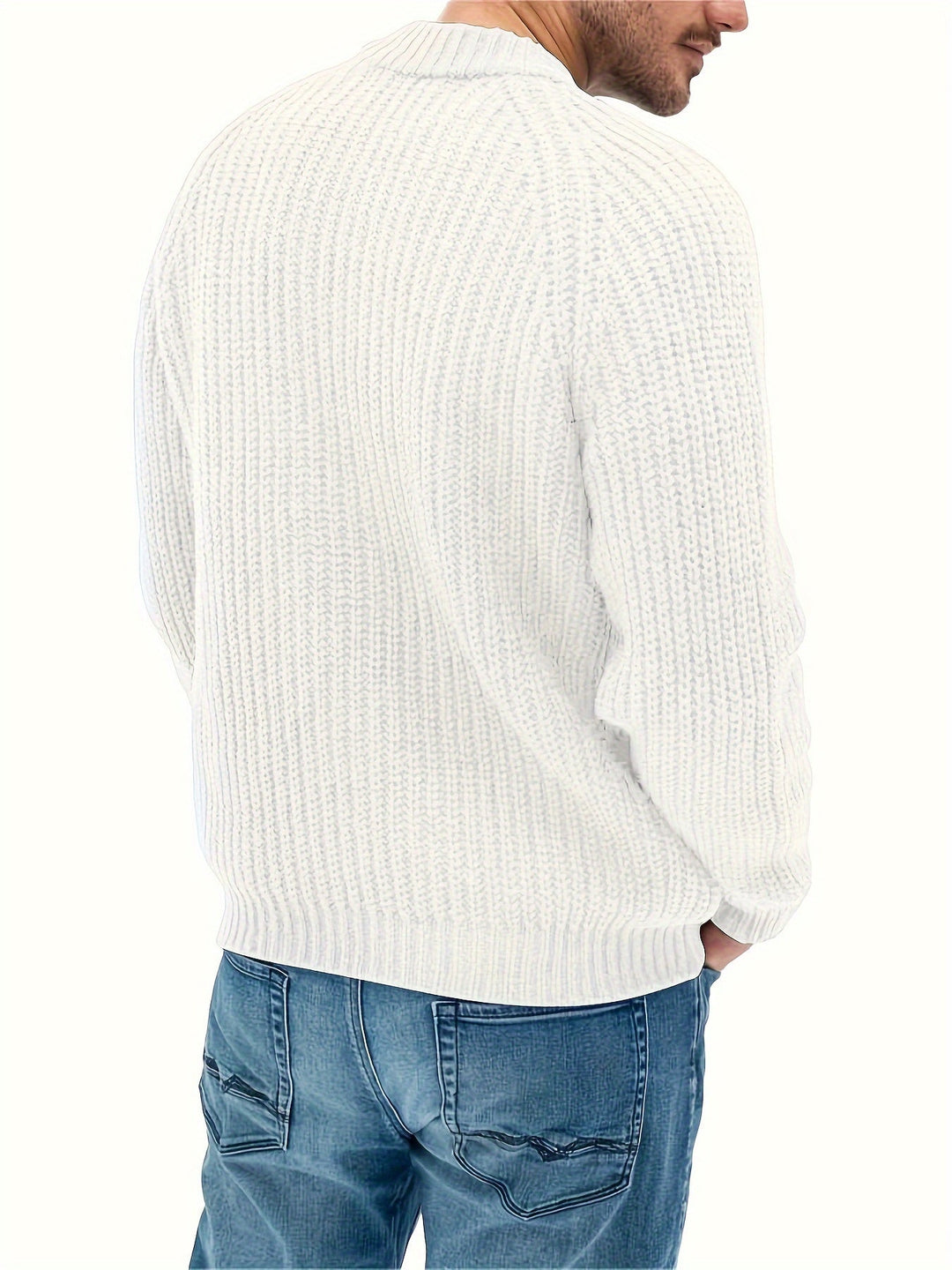 Lune London | Knit Sweater in Classic Design Acrylic Comfortable and Warm