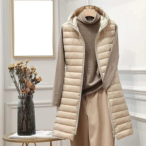 Lune London | Long sleeveless jacket