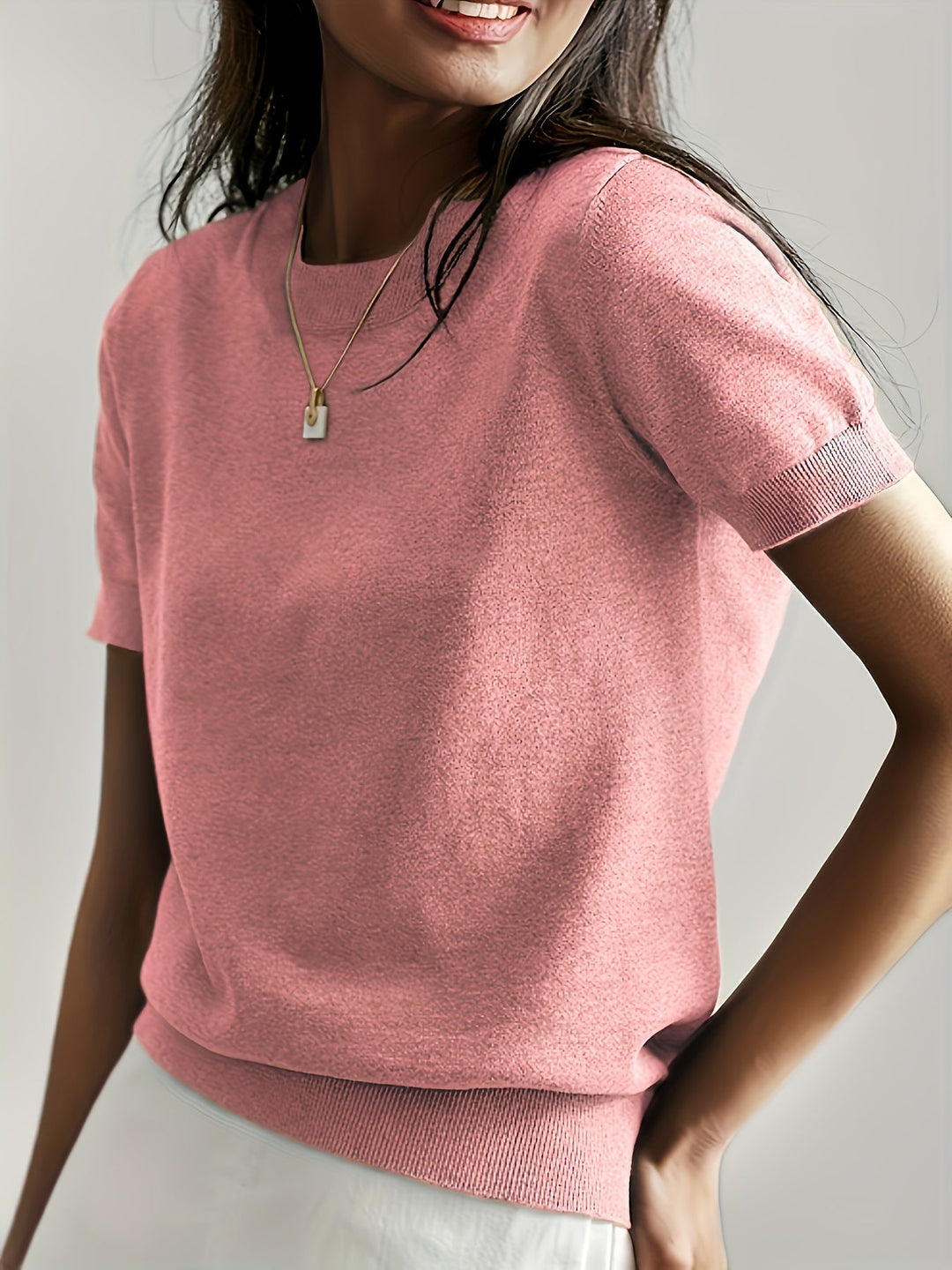 Chic Und Stil | Cashmere Sweater Soft and Breathable Casual and Elegant