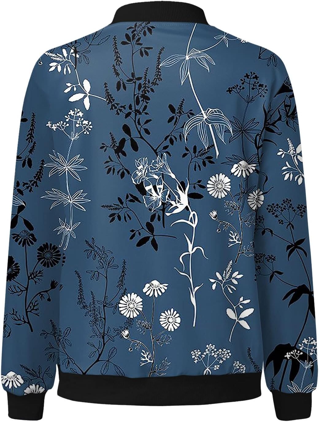 Lune London | Bomber jacket with floral pattern for women