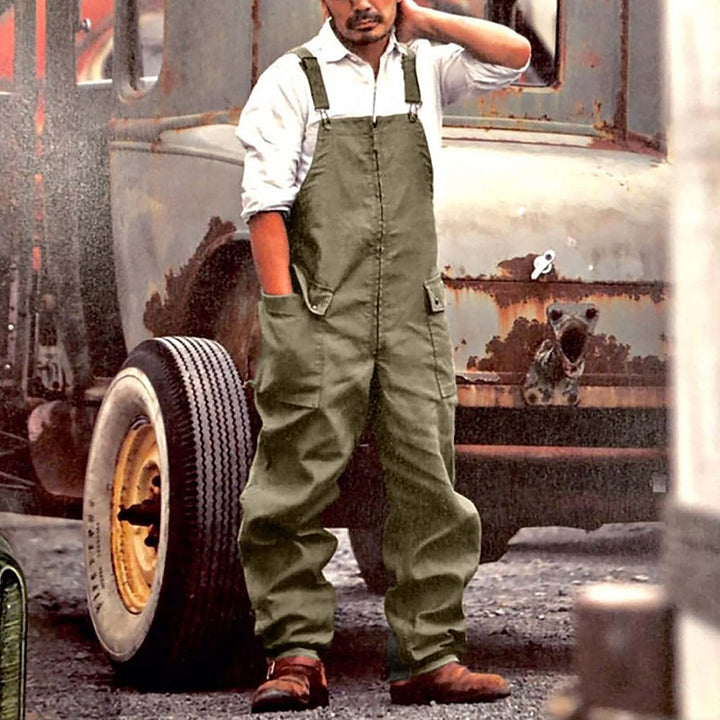 Lune London | Loose-Fitting Practical Dungarees with Side Pockets